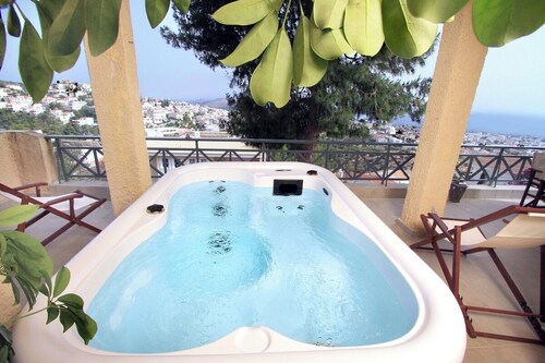 Unique Villa with Sea View & Jacuzzi