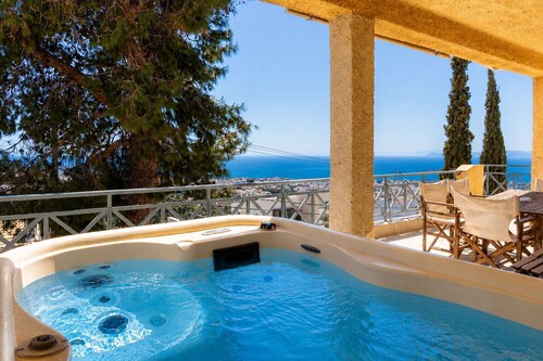 Voula Sea View Home with Jacuzzi | Newly Refreshed 2026