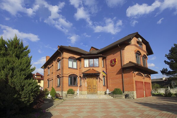 Voorkant van accommodatie