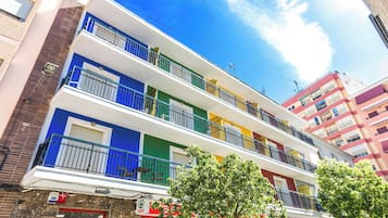 Majoituspaikan julkisivu