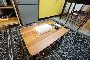 Apartamento | Área de estar | TV de tela plana