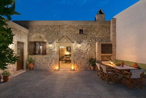 Entrada de la propiedad