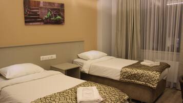 Business Twin Room | 1 bedroom, minibar, desk, laptop workspace