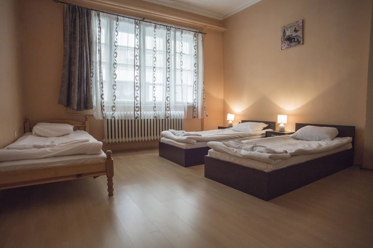 Iron/ironing board (on request), WiFi (free)