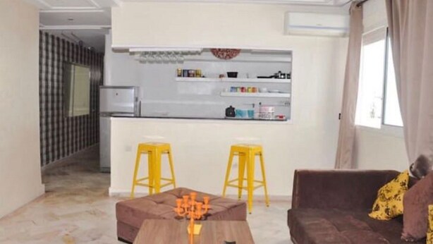 Living area - 2 Bedrooms in the Most Luxury Place (Casablanca)