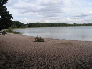 Blick von der Unterkunft