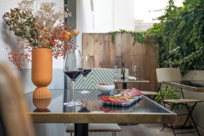 Terrace/patio - Hebe Hotel (Annecy)
