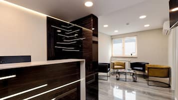 Sala de estar en el lobby