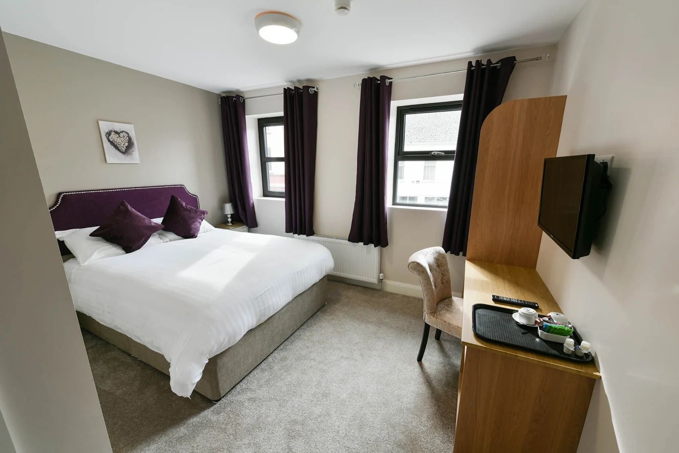 Double Room, 1 Double Bed | Premium bedding, desk, soundproofing, iron/ironing board (on request)