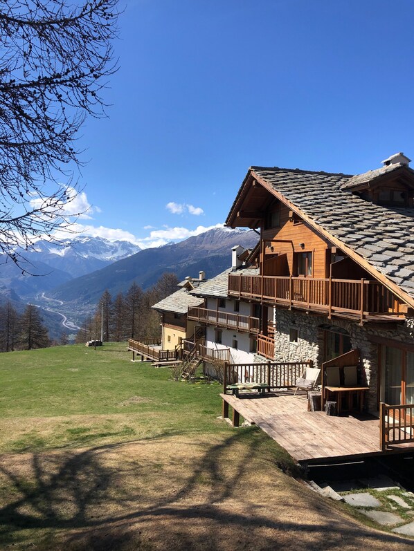 Overnattingsstedets uteområder