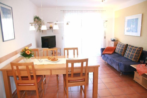 Ferienwohnung 4, (EG) für 2-4 Personen - auch f. Gäste m. Hund-Ferienwohnung 4 (Wohn- Essbereich)
