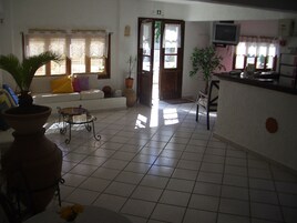 Zona de estar del vestíbulo