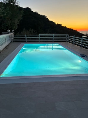 Outdoor pool - Villa with private pool and panoramic terrace sea view (Massa Lubrense)