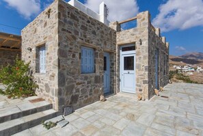 Exterior detail - An Amazing Stone Villa-B in Serifos w/Shared Pool (Ramos)
