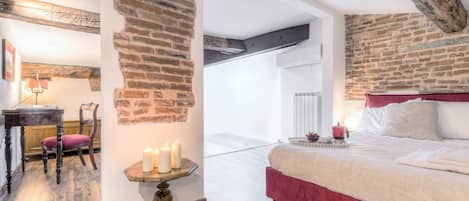 2 habitaciones, escritorio, tabla de planchar con plancha y wifi
