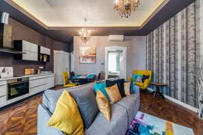 Apartamento Deluxe, 2 habitaciones, no fumadores | Detalle del interior