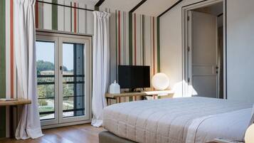 Phòng đôi Superior, 1 giường cỡ queen | 1 phòng ngủ, bộ trải giường bằng vải cotton Ai Cập