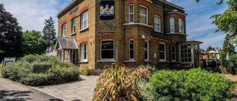 Façade de l’hébergement