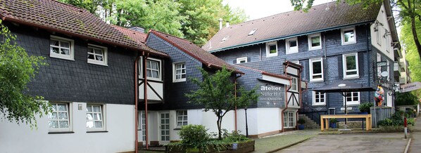 Fassade der Unterkunft