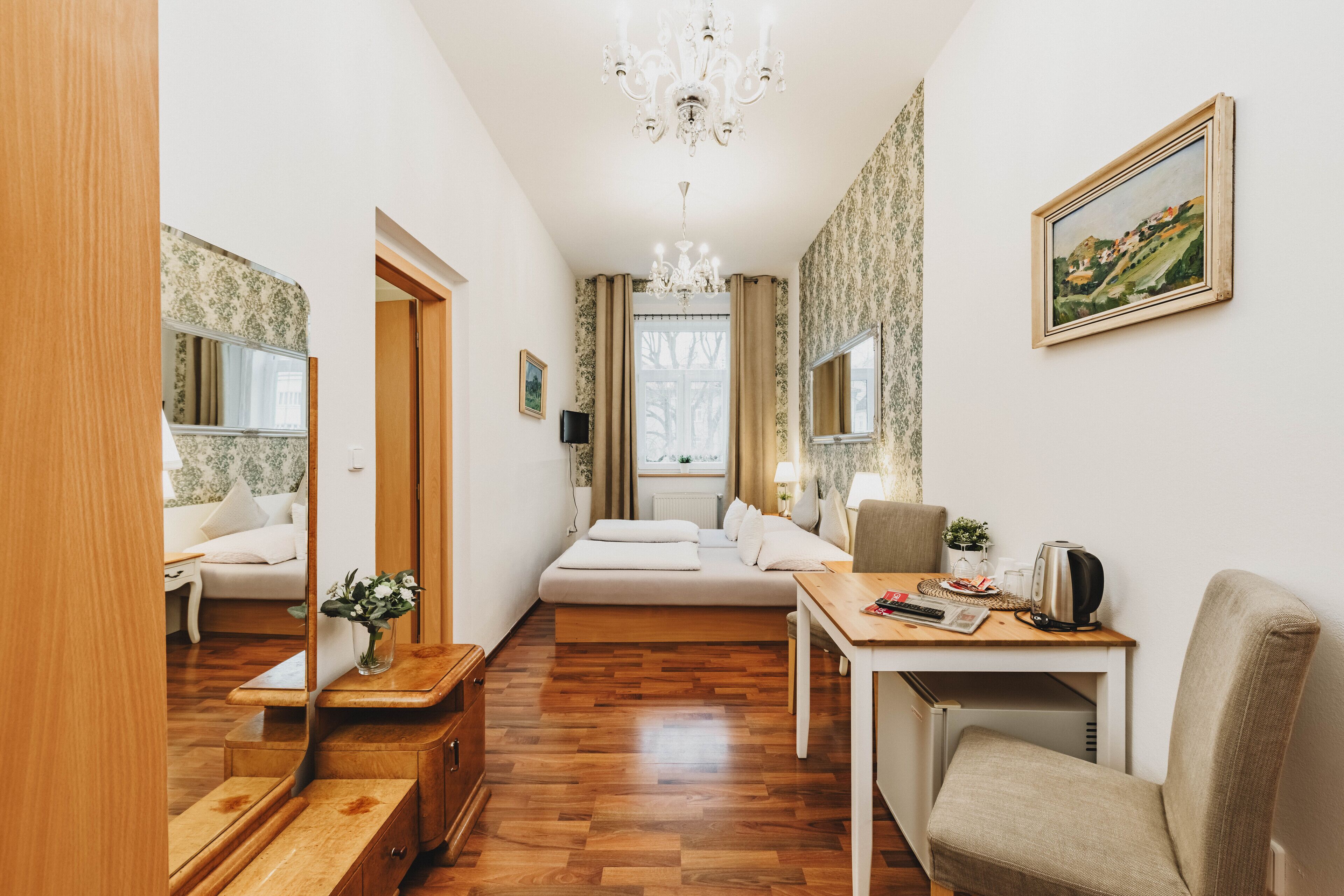 superior double or twin room | 1 bedroom, in-room safe, desk, laptop workspace