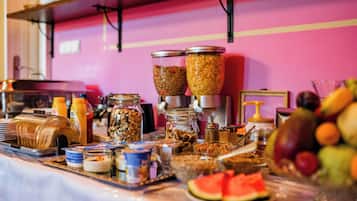 Gratis frukostbuffé varje dag