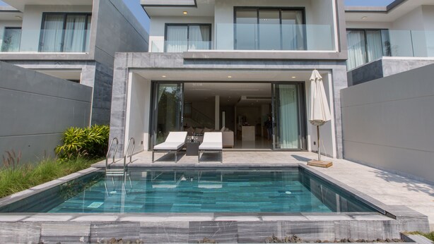 Outdoor pool - OCEAN Apartment 2 Bedroom -SABINA DaNang (Da Nang)