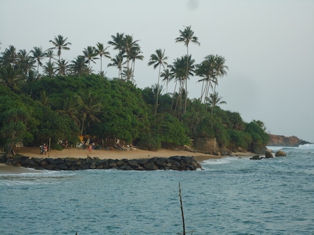 White sand. Ranmitha Villa