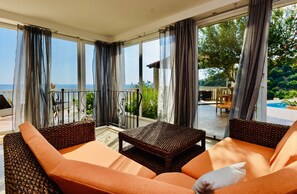Living area - Villa Soline (Zupa dubrovacka)