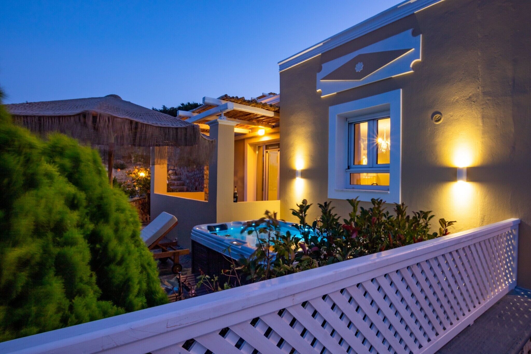Villa (Skinos) | Terrasse/Patio