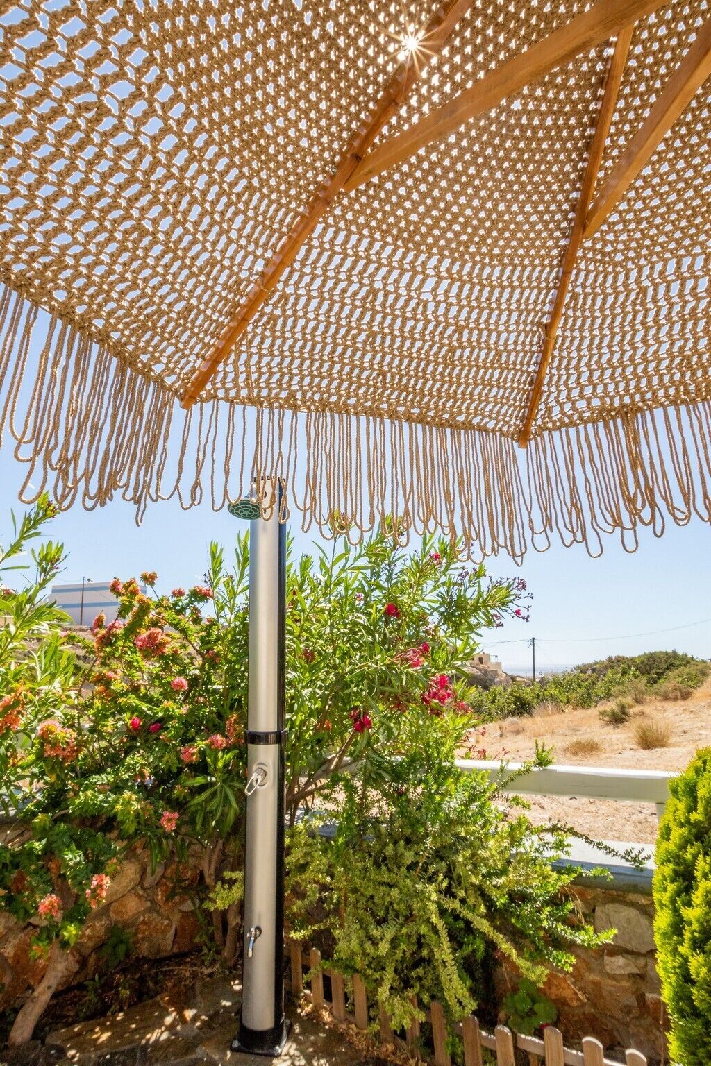 Villa (Skinos) | Terraza o patio