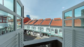 Chambre Double pour 1 personne | Vue depuis le balcon