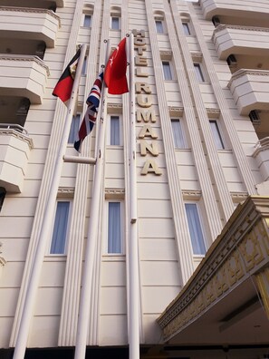 Fassade der Unterkunft