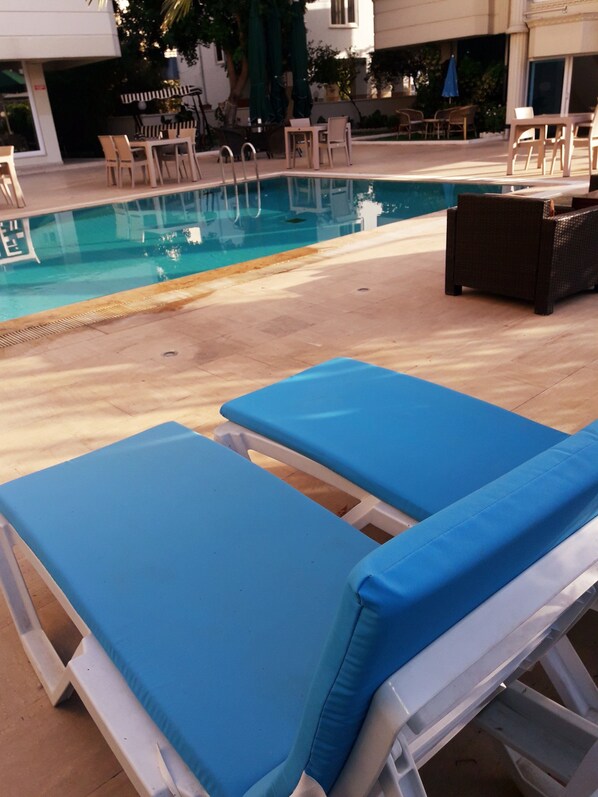 Seasonal outdoor pool