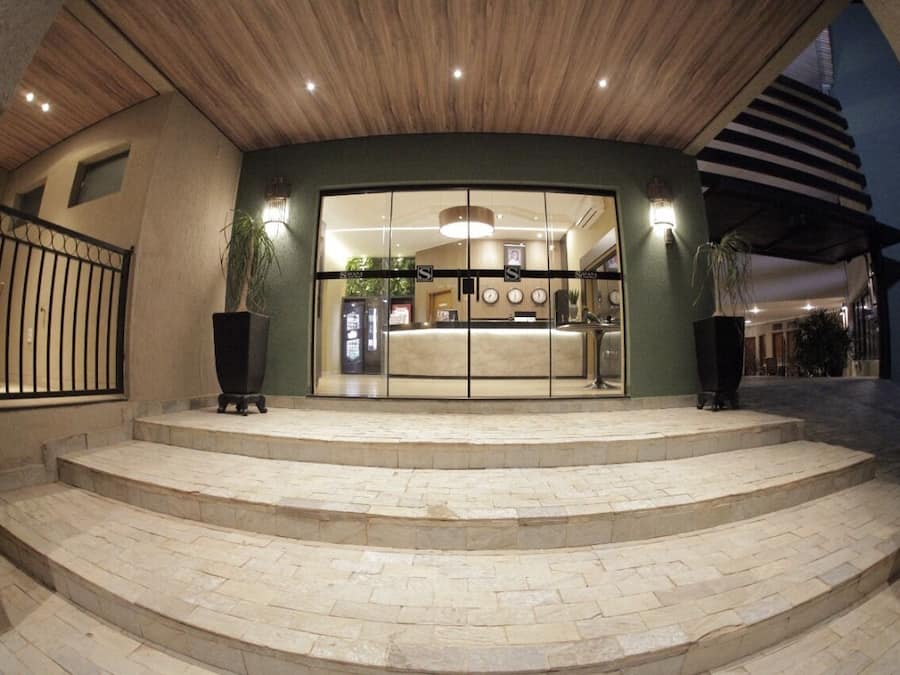 Fassade der Unterkunft