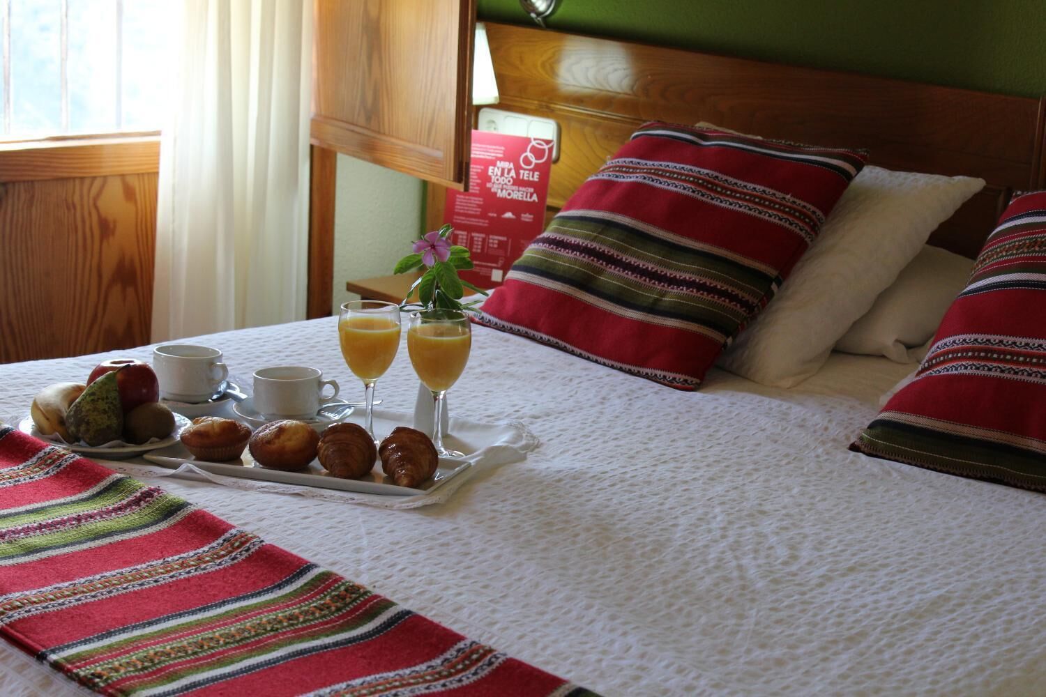 Wifi gratuïta i roba de llit 