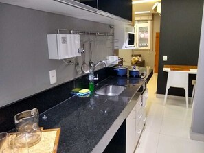 Basic Loft, 1 Double Bed with Sofa bed | Private kitchen | Fridge, microwave - Copa Premium (Rio de Janeiro)