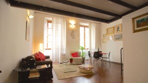 Apartment, 1 Bedroom | Living room - The Music Hall near the Dome (Florence)