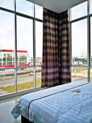 Deluxe-huone, 1 suuri parisänky | Näkymä huoneesta