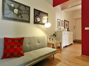 Appartement, 1 slaapkamer | Woonkamer