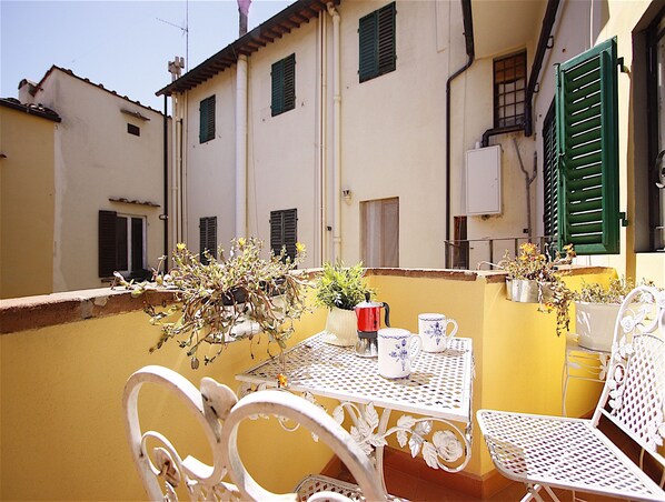 Apartment, 2 Bedrooms | Balcony - Santa croce charming studio (Florence)