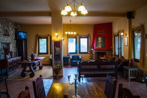 Zona de estar del vestíbulo