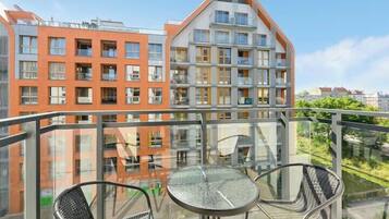 Deluxe Apartment, 1 Bedroom | Balcony