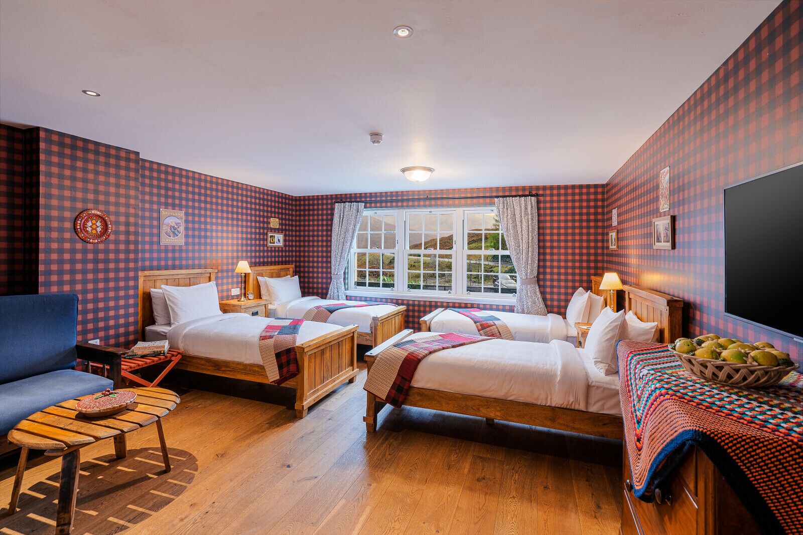 quad room | 1 bedroom, premium bedding, in-room safe, individually decorated