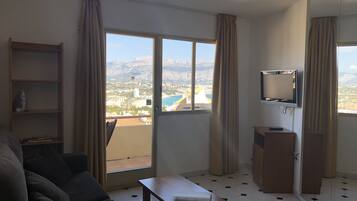 Departamento, 1 habitación (Balcón o terraza ) | Sala de estar
