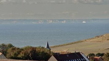 Uitzicht op strand/zee