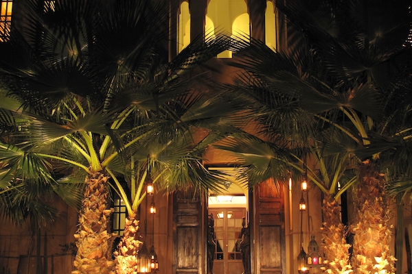 Front of property - evening/night