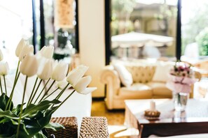 Sitzecke in der Lobby