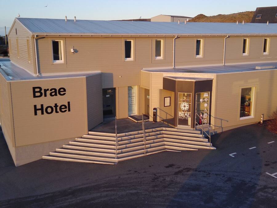 Facciata della struttura