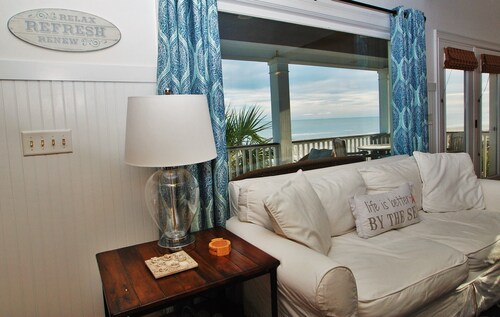 OCEANFRONT / Sleeps 14 / OCEAN ESCAPE / HEATABLE POOL / ELEVATOR
