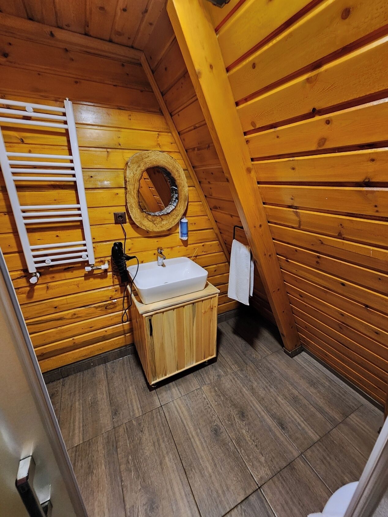 family tree house | bathroom | hair dryer